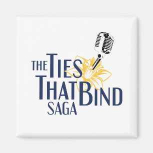 De Stropdassen die saga Logo Magnet binden