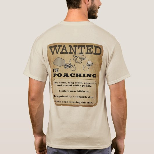 De stroper t-shirt (Achterkant)