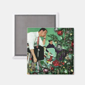 De structuur bijsnijden magneet (Voorkant / Achterkant)