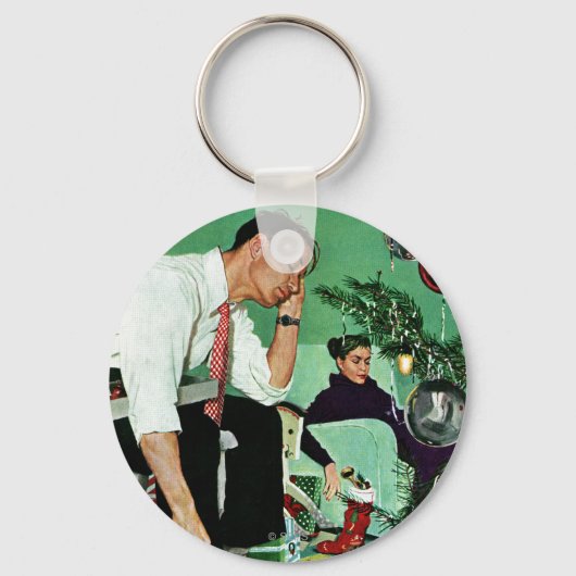 De structuur bijsnijden sleutelhanger (Voorkant)