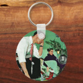 De structuur bijsnijden sleutelhanger (Voorkant)