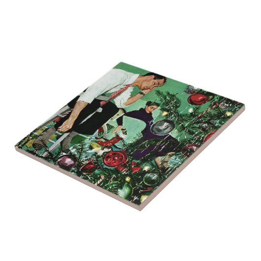 De structuur bijsnijden tegeltje (Zijkant)