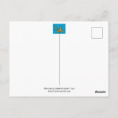 De structuur briefkaart (Achterkant)