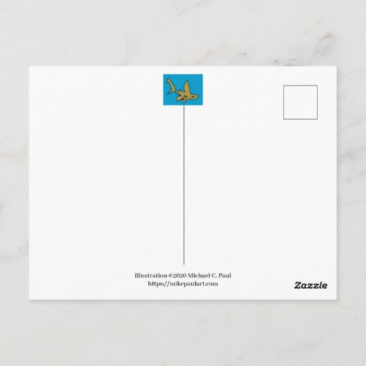 De structuur briefkaart (Achterkant)