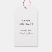 De structuur cadeaulabel (Achterkant)