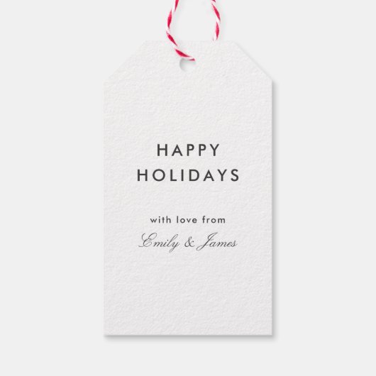 De structuur cadeaulabel (Achterkant)