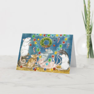 De structuur decorteren feestdagen kaart