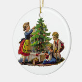 De structuur decorteren keramisch ornament (Links)