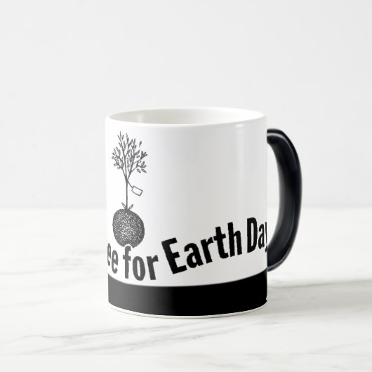 De structuur - magische mok (Voorkant rechts)