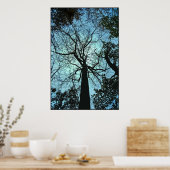 De structuur omhoog poster (Keuken)