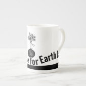 De structuur - porselein kop (Voorkant rechts)