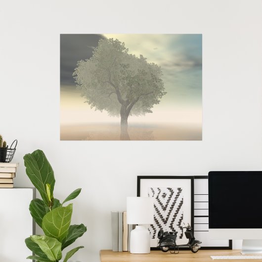 De structuur poster (Thuiskantoor)