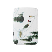 De structuur uitsnijden badmat (Voorkant Verticaal)