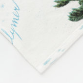 De structuur uitsnijden fleece deken (Hoek)