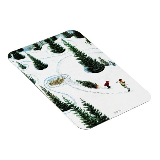 De structuur uitsnijden magneet (Rechterzijde)