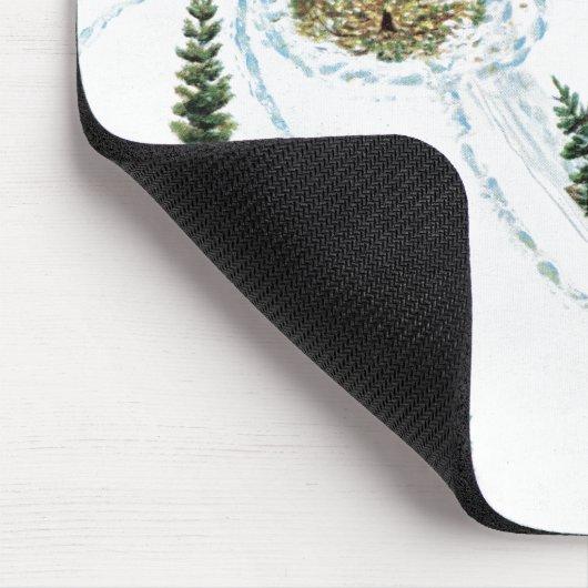 De structuur uitsnijden muismat (Hoek)