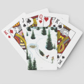 De structuur uitsnijden pokerkaarten (Achterkant)