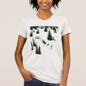 De structuur uitsnijden t-shirt (Voorkant)