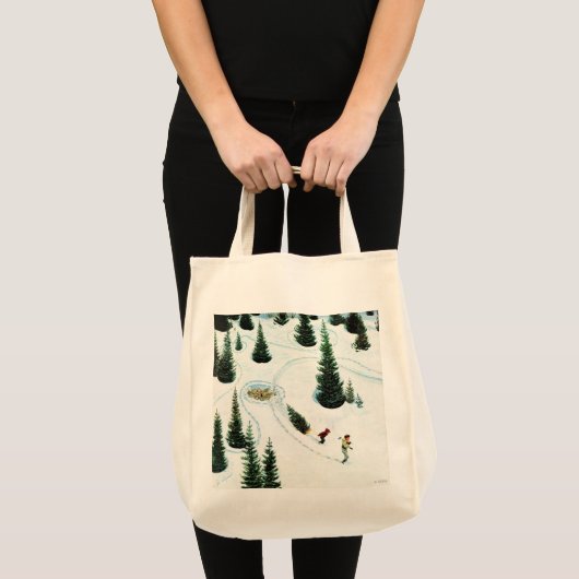 De structuur uitsnijden tote bag (Voorkant (product))