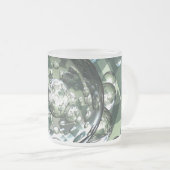 De structuur van de apatiet matglas koffiemok (Voorkant rechts)