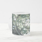 De structuur van de apatiet matglas koffiemok (Voorkant links)