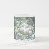 De structuur van de apatiet matglas koffiemok (Center)