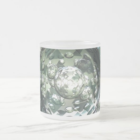 De structuur van de apatiet matglas koffiemok (Center)