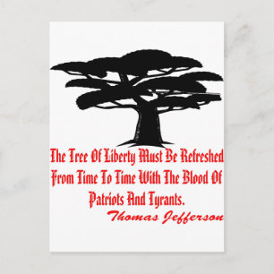 De structuur van de vrijheid moet van tijd tot tij briefkaart