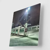 De Structuur van het Parkeren van het dak bij Vierkante Klok (Hoek)