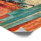 De structuur van vrijmetselaars in Freemasonry Cha Poster (Hoek)