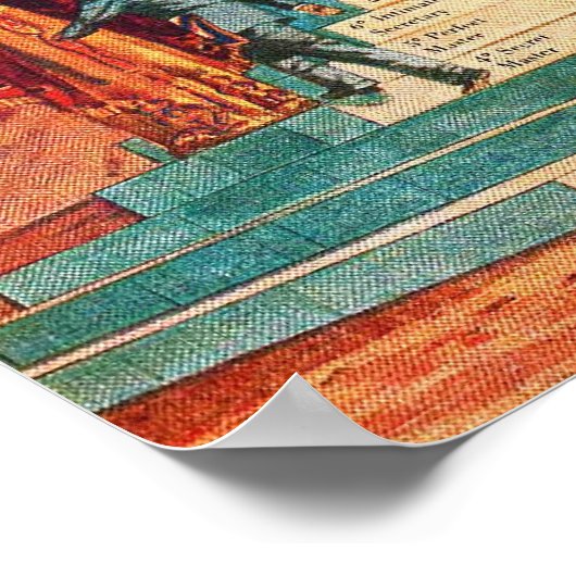 De structuur van vrijmetselaars in Freemasonry Cha Poster (Hoek)