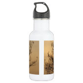 De structuur waterfles (Achterkant)