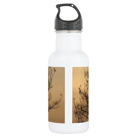 De structuur waterfles  (Achterkant)