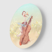 De struisvogel die de Cello speelt Grote Klok (Hoek)