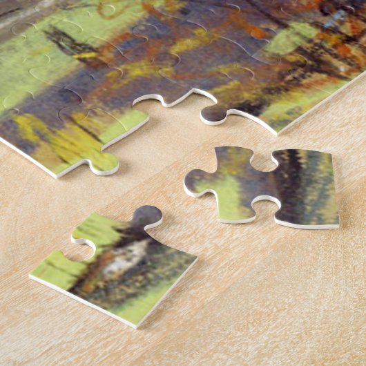 De stuary Monet Fine Art uit de Seine Estuary Legpuzzel (Zijkant)