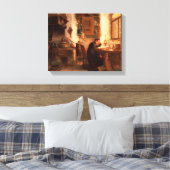 De student scheikunde en apotheek canvas afdruk (Insitu (Slaapkamer))