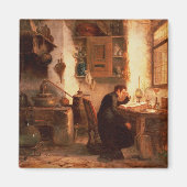 De student scheikunde en apotheek magneet (Voorkant)