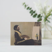 De studie briefkaart (Staand voorkant)