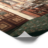 De studie van Alexander III in het Paleis van Gatc Poster (Hoek)