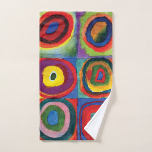 De Studie van de kleur door Wassily Kandinsky Handdoek