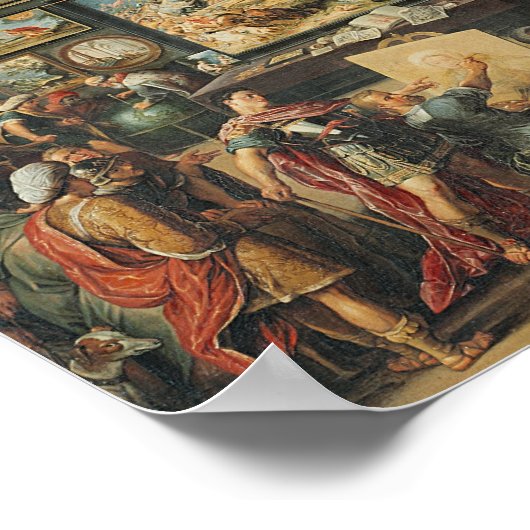 De Studio Apelles Poster (Hoek)