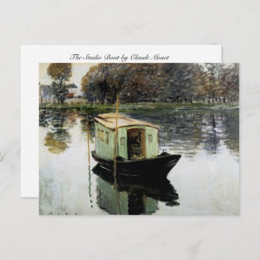 De Studio Boat Briefkaart (Voorkant / Achterkant)