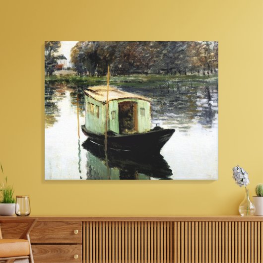 De Studio Boat Canvas Afdruk (Insitu (Woonkamer))