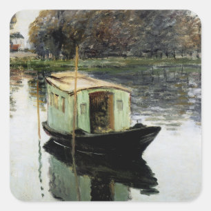 De Studio Boat Vierkante Sticker
