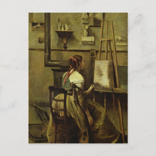 De Studio Corot Briefkaart (Voorkant)