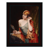 De Studio Mirror van Albert Henry Collings Foto Afdruk (Voorkant)