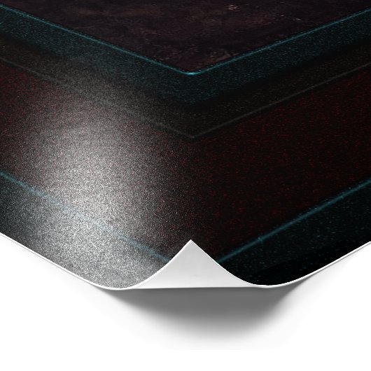 De Studio Mirror van Albert Henry Collings Foto Afdruk (Hoek)