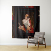 De Studio Mirror van Albert Henry Collings Wandkleed (In situ)