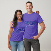 De Studio MorinHeights White Blue vrienden T-shirt (Unisex)