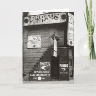 De Studio van de foto, 1934 Kaart